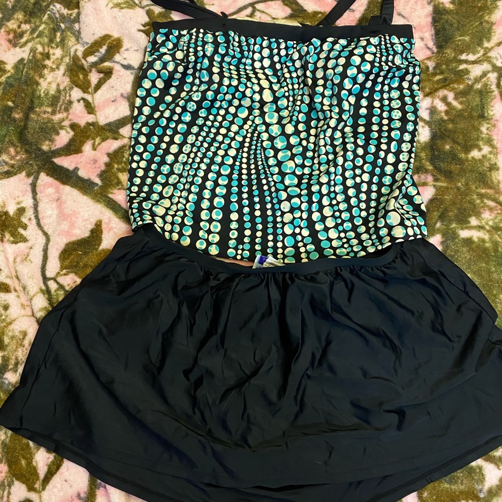 Two piece swim suit